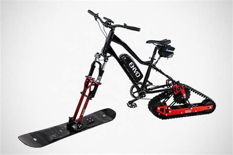 This Kit Will Turn A Regular Bicycle Into An Pedal-Assist Electric Snowbike