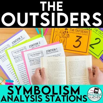 The Outsiders Symbolism Stations Activity - The Daring English Teacher