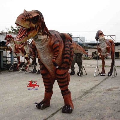 Realistic T Rex Costume , Tyrannosaurus Rex Costume For Exhibitions