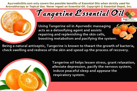 Ayurvedic health benefits of Tangerine essential oil | Essential Oil