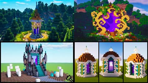 10 Creative Nether Portal Decoration Ideas Perfect for Any Minecraft World