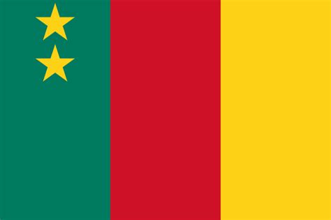 Flag Of Cameroon -1961-1975 - RankFlags.com – Collection of Flags