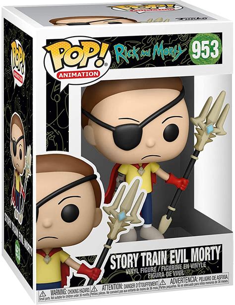 Funko Pop! Rick And Morty - Story Train Evil Morty (953) - LA LUZ AZUL