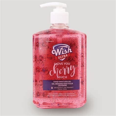 Wish Hand Sanitizer 500ml Cherry