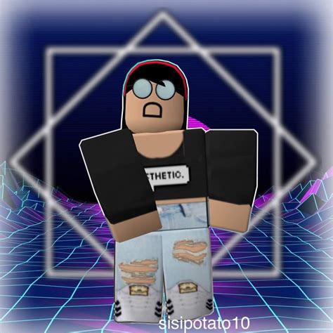 Aesthetic Purple Roblox Avatar - Miadam Hagen