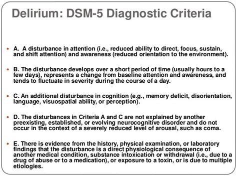 Preventing delirium in geroforensic population