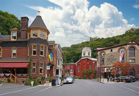 Jim Thorpe, PA - USA - 9-30-2022: the Mauch Chunk Opera House in ...