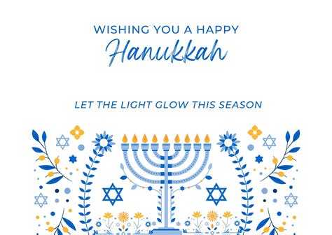 Page 2 - Free printable, customizable Hanukkah card templates | Canva