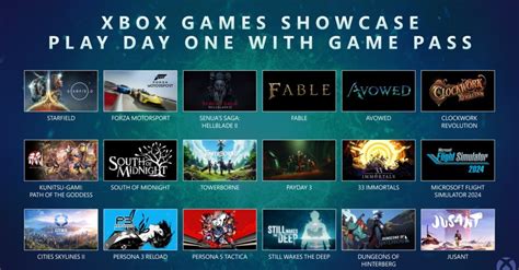 All Game Pass games announced at the Xbox Showcase 2023