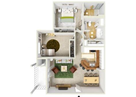 Floor Plans of Commons at Verandas in Tanasbourne Apartments in ...