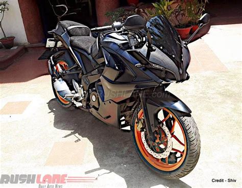 How much does it cost to modify Bajaj Pulsar RS200 Dark Knight