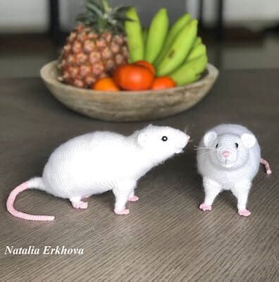 10 Crochet Rat Patterns - Crochet News