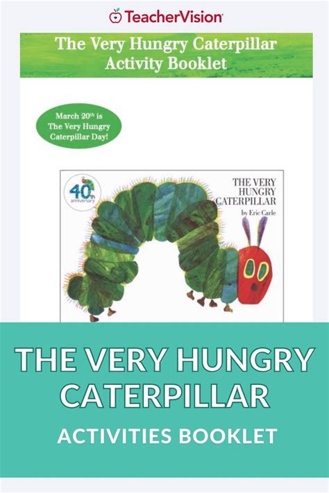 The Very Hungry Caterpillar Activities Booklet Printable (Pre-K - 2nd ...