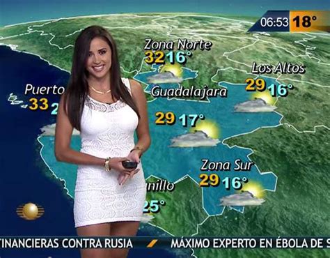 Mexican weather reporter Susana Almeida | The sexiest weather girls in the world | Galleries ...