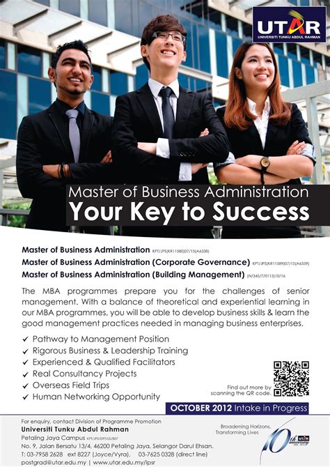 Utar Master Course In Malaysia: Utar Master Course In Malaysia - MBA Your Key To Success