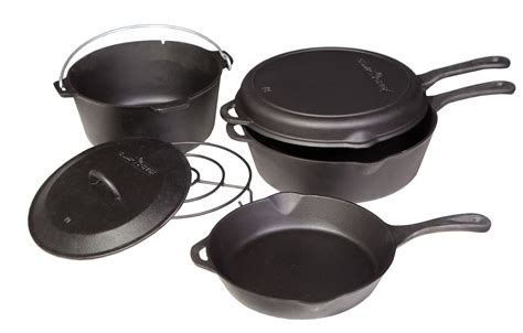 6pc Cast Iron Cookware Set | Power Sales