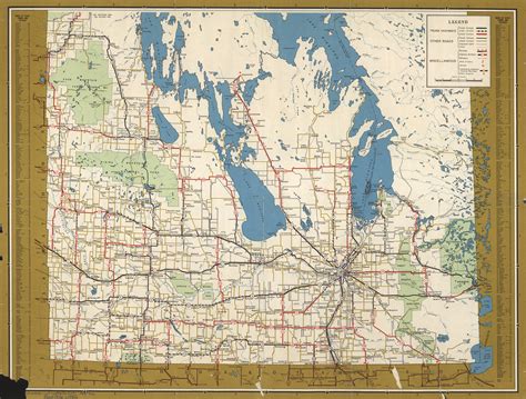 [The Province of Manitoba Official Highway Map 1956] (1956… | Flickr