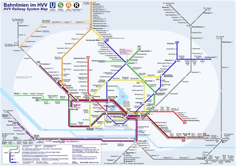 Metro's, Subways and Underground transport maps: Boston MBTA