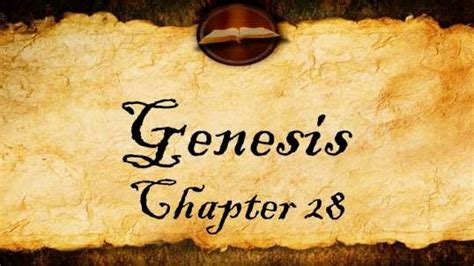 Genesis Chapter 28 - KJV Bible Audio With Text