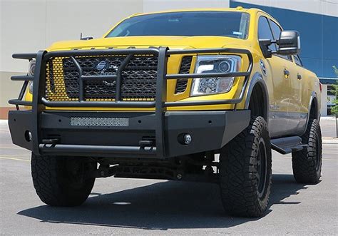 Nissan Titan XD :: 2016-2020 Nissan Titan XD :: Front Bumpers with Grille Guard :: Steelcraft ...