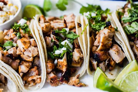 Grilled Chicken Street Tacos- Simple and Easy recipe!