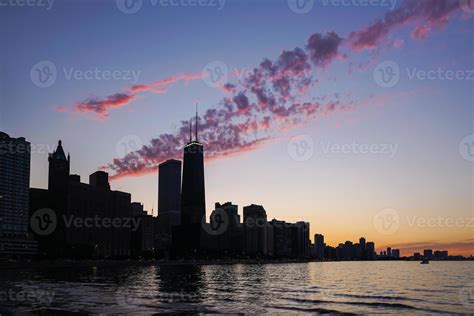 View of Chicago downtown skyline 11606446 Stock Photo at Vecteezy