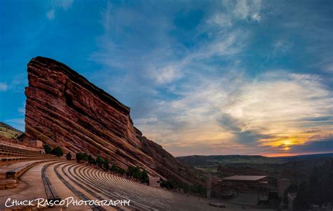 Photo Art Sunrise Photography Red Rocks Amphitheatre - Etsy