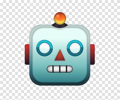 Emoji Clipart No Background Robot Emoji, Alarm Clock, Birthday Cake ...