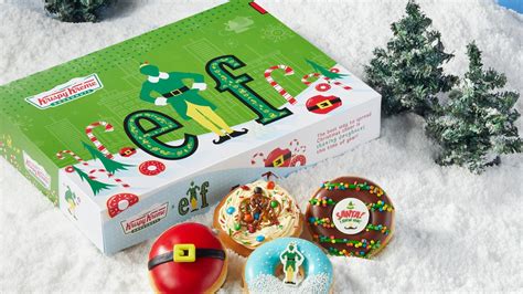 Krispy Kreme's Holiday Donut Collab Features Everyone's Favorite Elf