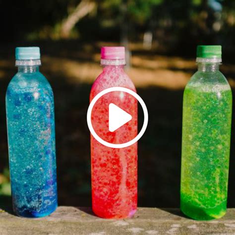 DIY Hack to Make A Water Bottle Lava Lamp #KidsCrafts #Glitter #diy ...