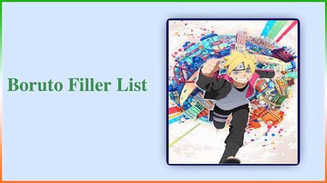 Boruto Filler List - Naruto Next Generations Episode 2024