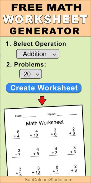 Math Worksheet Generator (Create Free Random Math Problems)