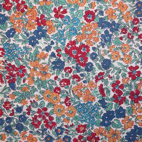 VINTAGE LIBERTY Of LONDON Tana Lawn Floral Fabric