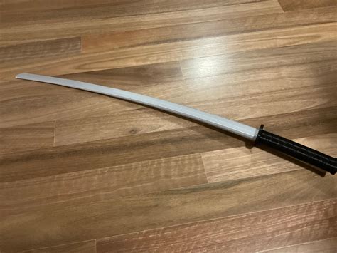 Collapsing Katana with Curved Blade - 3D model by 3dprintingworld on Thangs