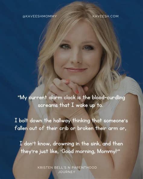 30 Best Kristen Bell Motherhood Quotes - The Thrifty Mom's Corner