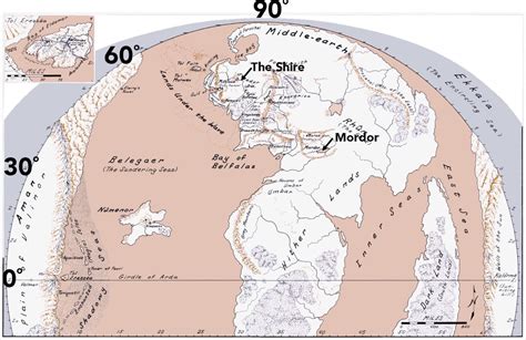 Valinor Middle Earth Map - Alysia Margeaux