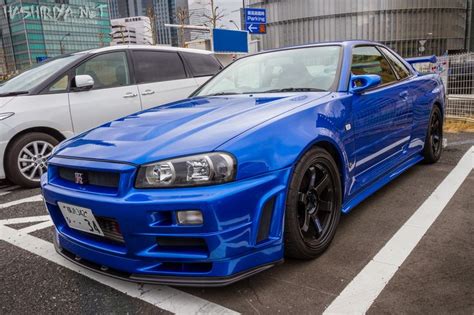 R34 Bayside Blue | Carros, Japão