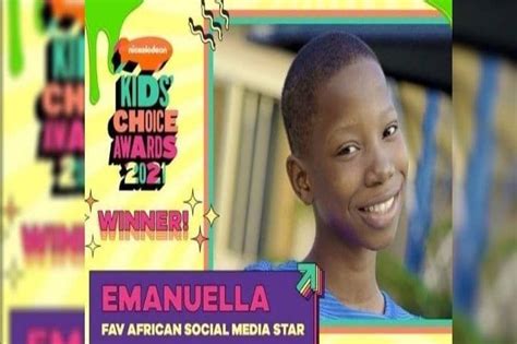 Emmanuella wins Nickelodeon kids Choice Awards - Trending News