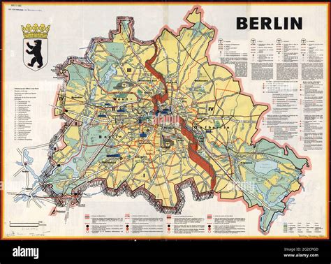 Berlin Wall Map Europe