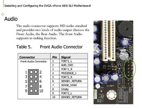 arielsanchezmora: front panel audio connections for realtek nvidia 680i / cooler master stacker