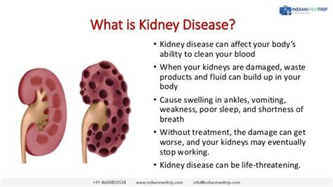 Kidney disease early detection and treatment