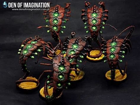 Necron Paint Schemes - 9 Color Motifs - how to paint Necrons - color schemes for Necrons, Necron ...