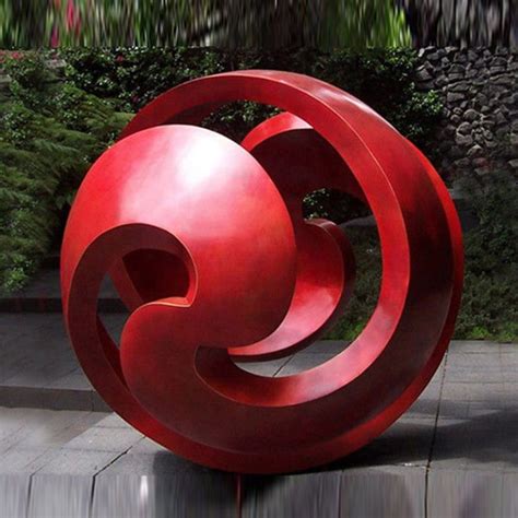 Modern Stainless Steel Hollow Sphere Garden Sculpture for Outdoor ...