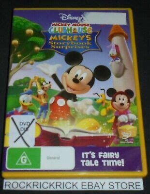 MICKEY MOUSE CLUBHOUSE - Mickey's Storybook Surprises (DVD, 2012), REGION 4 £6.07 - PicClick UK