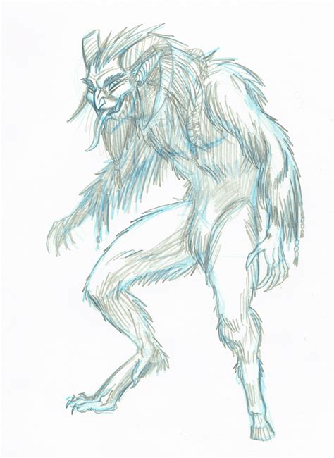 Krampus sketch by schlach-uffn-kopp on DeviantArt