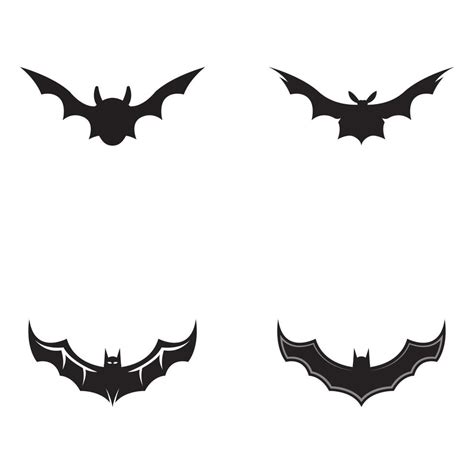 bat vector icon logo template 22026489 Vector Art at Vecteezy