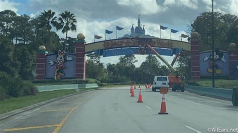 PHOTOS: Major Updates on Magic Kingdom Entrance Sign! - AllEars.Net