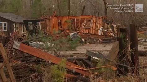 Winter Storm Spawns Deadly Tornado in NC - Videos from The Weather Channel