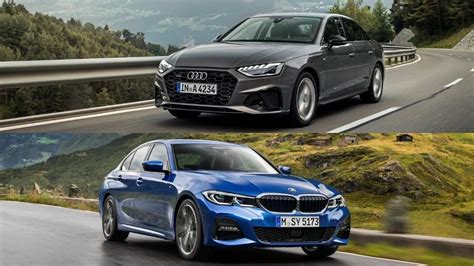 In this review we test the Audi A4 vs BMW 3 Series - Changing Lanes