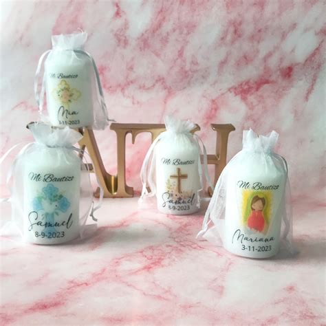 Personalized Baptism Candlebaptism Favorspersonalized Candle - Etsy